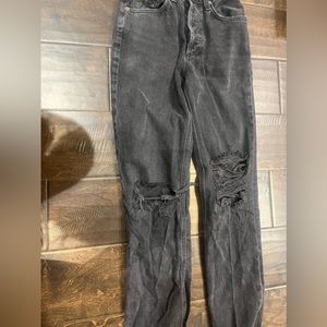 AGOLDE black jeans size 23